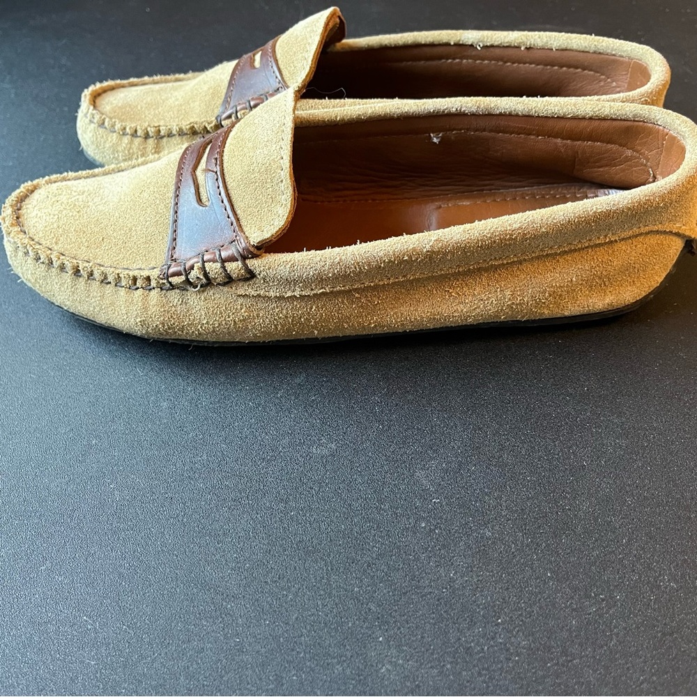 Quoddy Penny Driver Sand Suede US Women’s 8.5 - Picture 2 of 9